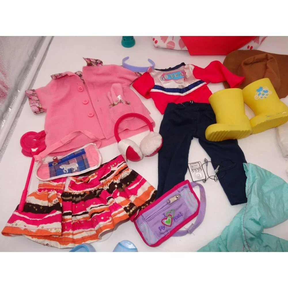 Our Generation‎ Doll Clothing for 18 inch Doll 18 plus Pieces Backpack Rainboot